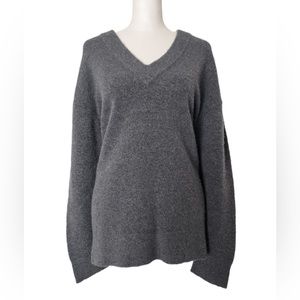 Rails Women’s Cashmere Wool Blend Charcoal Gray Sweater